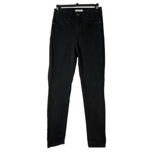 Levi's 721 High Rise Skinny Waterless Slim Tight Leg Jeans Women’s Size 27 USED